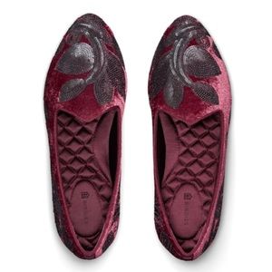 Heron Style Birdies in Chianti Sequin